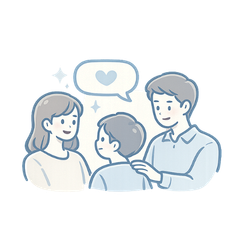 家族に希望を伝えていない